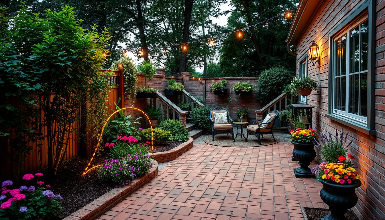 Brick Patios Ideas for Small Yards