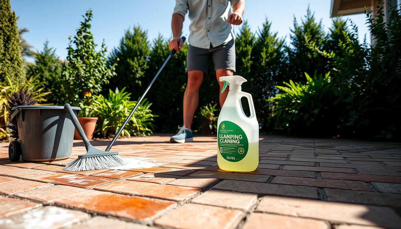 How to Clean Brick a Patio