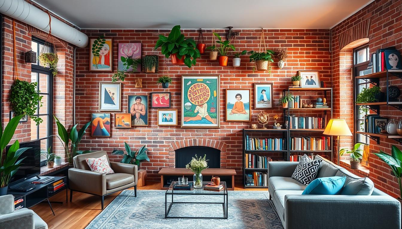 How to Decorate a Brick Wall